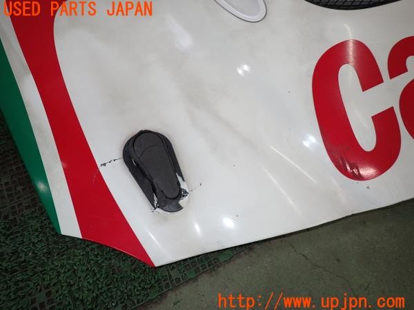 3UPJ=35550051]セリカ GT-FOUR(ST205)後期 VARIS バリス カーボン ボンネット カストロールカラー デカール・ステッカ貼り付け 中古_m1