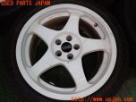 3UPJ=35550918]セリカ GT-FOUR(ST205)後期 O.Z RACING CRONO ホイール 17×8J +35 PCD100 4穴 4本 TRDエアバルブキャップ付き 中古_s1