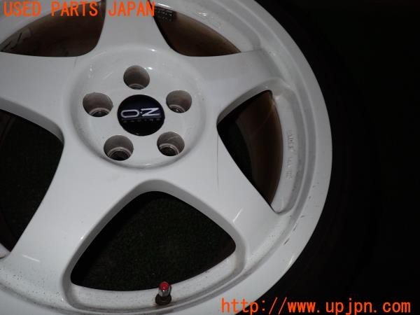 3UPJ=35550918]セリカ GT-FOUR(ST205)後期 O.Z RACING CRONO ホイール 17×8J +35 PCD100 4穴 4本 TRDエアバルブキャップ付き 中古_m3