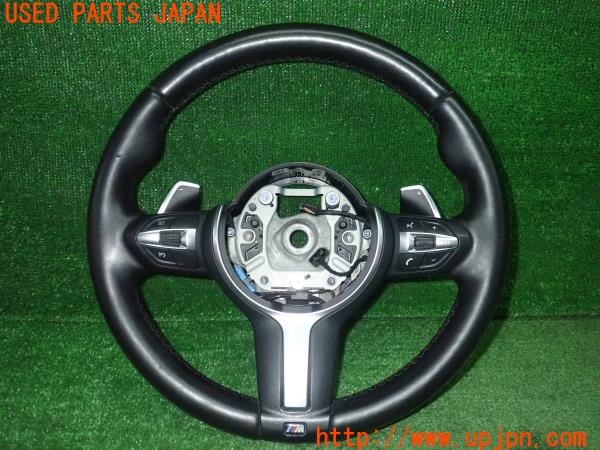 3UPJ=35570617]BMW 328i グランツーリスモ Mスポーツ(3X28 F34)前期 純正 ステアリング 中古_m0