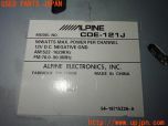 3UPJ=35600518]MR2(SW20)後期 V型 ALPINE アルパイン CDE-121J  CDプレーヤー 中古_s3