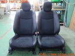 3UPJ=35610609]日産リーフ XVセレクション 90周年記念車(ZE1)純正 シートセット 運転席 助手席 シートヒーター付 手動 コンビシート 中古_s0