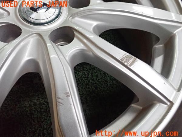 3UPJ=35610943]日産リーフ(ZE1)weds JOKER ウェッズ ジョーカー タイヤホイールスタッドレス 16×6.5J +40 PCD114.3 5穴 2本 中古_m1