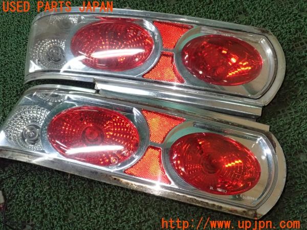 3UPJ=35630547]MR2(SW20)前期 II型 社外テールランプ 純正ガーニッシュ セット 難有 中古_m3