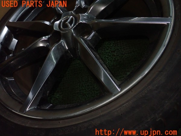 3UPJ=35650918]ロードスター RF VS(NDERC)前期 純正 タイヤホイール 17×7J +45 PCD100 4穴 4本 中古_m2