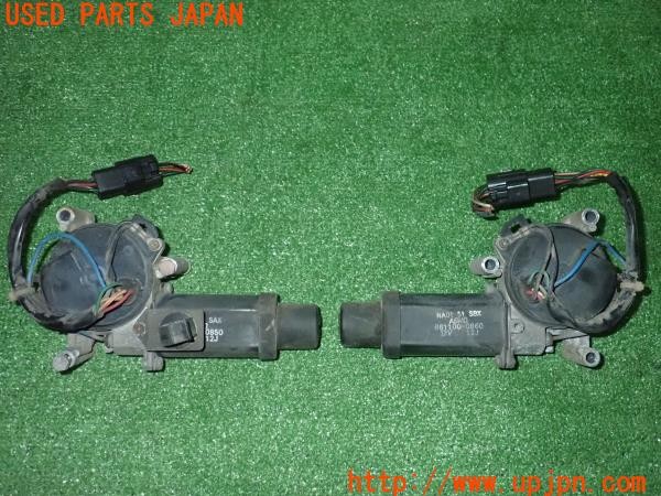 3UPJ=35680012]ロードスター(NA6CE)純正 ASMO 861100-0850/60 リトラクタブルモーター 中古_m0