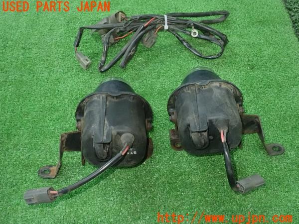 3UPJ=35680558]ロードスター(NA6CE)純正オプション KOITO 114-61324 プロジェクターフォグランプ ハーネス付き 希少 中古_m1