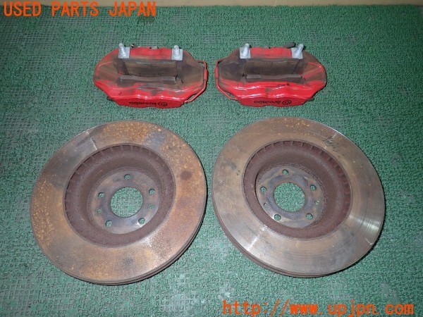 3UPJ=35710302]ルノー メガーヌR.S.(ルノー・スポール)(DZF4R)純正 brembo ブレンボ フロント キャリパーローターセット 中古_m1