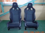 3UPJ=35710609]ルノー メガーヌR.S.(ルノー・スポール)(DZF4R)純正 RECARO レカロ シートセット 運転席 助手席 レール付き 中古_s0