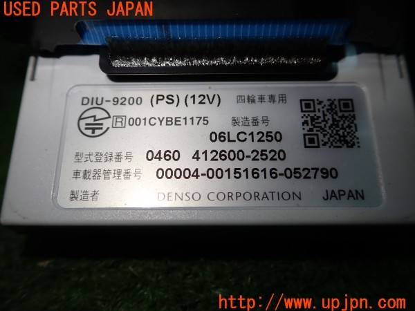 3UPJ=35770503]アコード ユーロR(CL7)DENSO デンソー DIU-9200 ETC車載器 中古_m4