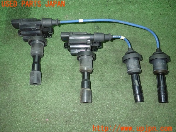 3UPJ=35800146]ランサーエボリューションVII GT-A(CT9A)T.M.WORKS プラグコード 純正 FL0162 Diamond イグニッションコイル 付き 中古_m0