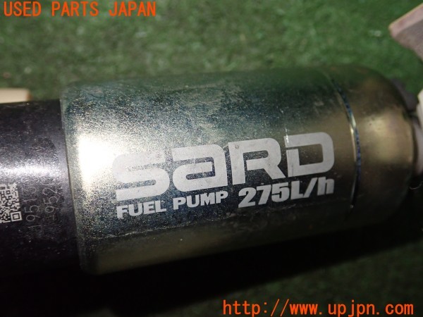3UPJ=35800161]ランサーエボリューションVII GT-A(CT9A)SARD サード 燃料ポンプ フューエルポンプ 275L/h  中古_m4