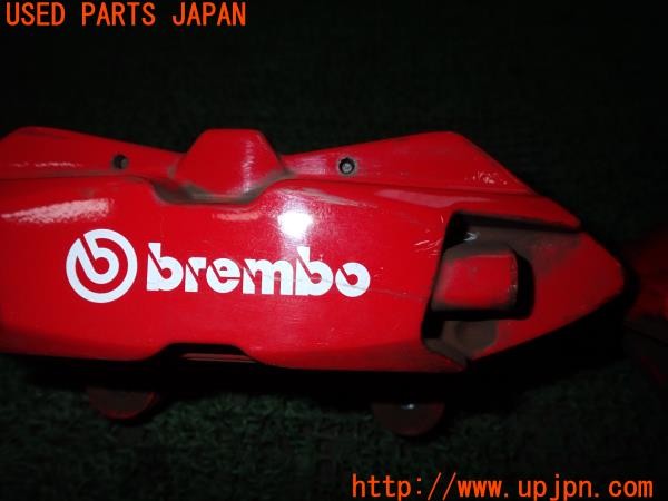 3UPJ=35860302]アバルト 124スパイダー(NF2EK)純正 brembo ブレンボ フロントキャリパーローターセット ディクセルローター付き 中古_m4