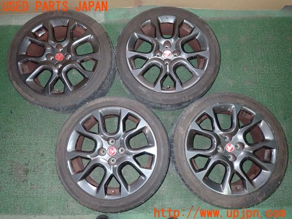 3UPJ=35860918]アバルト 124スパイダー(NF2EK)純正 MOPAR 9965A87070 ホイール 17×7J +45 PCD100 4穴 4本 中古_m0