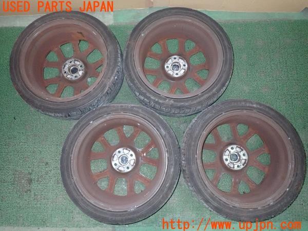 3UPJ=35860918]アバルト 124スパイダー(NF2EK)純正 MOPAR 9965A87070 ホイール 17×7J +45 PCD100 4穴 4本 中古_m4