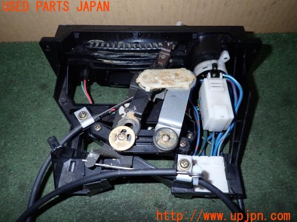 3UPJ=36010512]ロードスター Sスペシャル(NA6CE)後期 純正 エアコンスイッチ 社外パネルカバー付き 中古_m2