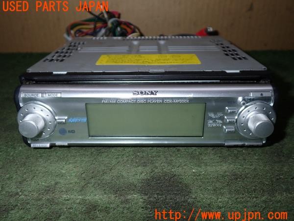 3UPJ=36010518]ロードスター Sスペシャル(NA6CE)後期 SONY ソニー CDX-MP200X Xplod CDプレーヤー 中古_m1