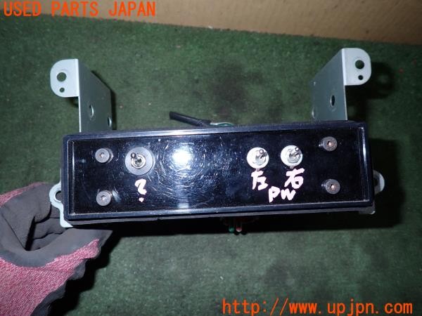 3UPJ=36010532]ロードスター Sスペシャル(NA6CE)後期 社外 パワーウィンドウスイッチ 1DINホルダー加工 オーディオステー ジャンク_m1