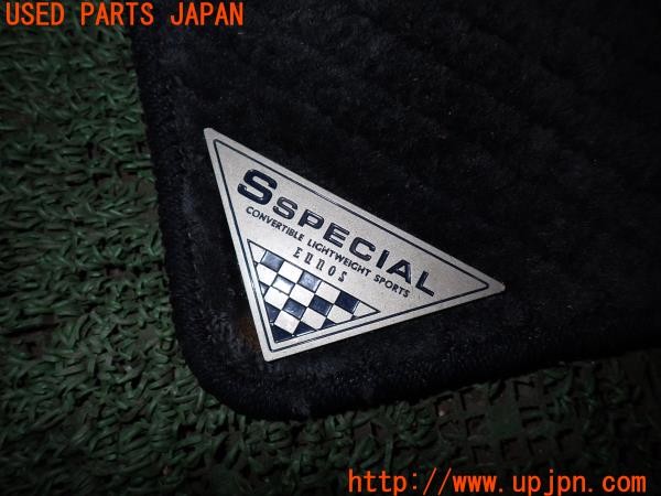 3UPJ=36010629]ロードスター Sスペシャル(NA6CE)後期 純正 フロアマット 中古_m3