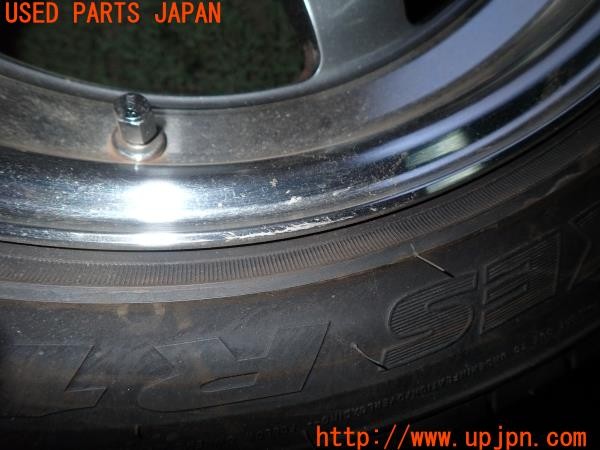 3UPJ=36010903]ロードスター(NA6CE)後期 RAYS レイズ VOLKRACING TE37V TOYO PROXES R1R タイヤホイール 15×7J +18 PCD100 4穴 2本 中古_m2