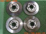 3UPJ=36030305]BMW 528i(FR30 F10)前期 スリット6本 ブレーキディスクローター PCD120 中古_s0