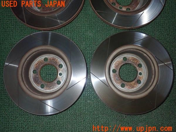 3UPJ=36030305]BMW 528i(FR30 F10)前期 スリット6本 ブレーキディスクローター PCD120 中古_m4