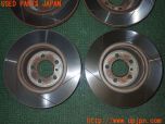 3UPJ=36030305]BMW 528i(FR30 F10)前期 スリット6本 ブレーキディスクローター PCD120 中古_s4