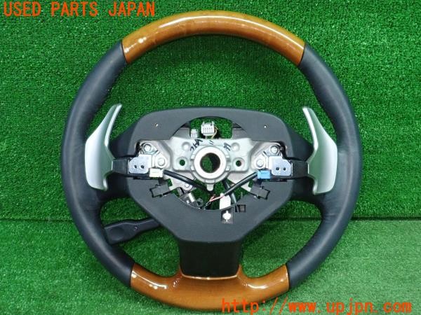 3UPJ=36080617]レクサス IS250C(GSE20)純正 ステアリング レザー ウッド 中古_m1