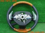3UPJ=36080617]レクサス IS250C(GSE20)純正 ステアリング レザー ウッド 中古_s1