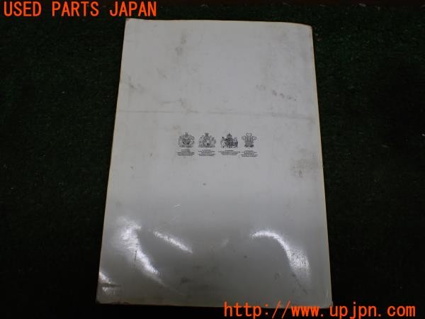 3UPJ=36090802]ランドローバー レンジローバー 4.6HSE(LP60D P38A)後期 取扱説明書 取説 車両マニュアル 中古_m1
