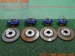 3UPJ=36180302]BMW M4 クーペ(3C30 F82)純正 brembo ブレンボ キャリパーローターセット 中古_s0