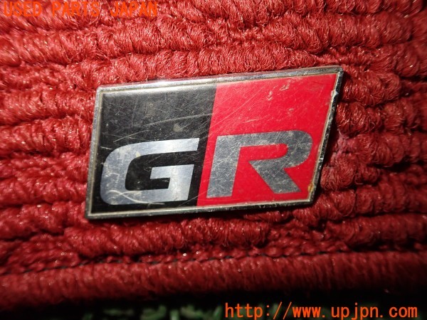 3UPJ=36190629]GR86(BRZ)RZ(ZN8 A型)純正 オプション フロアマット MT用 中古_m3