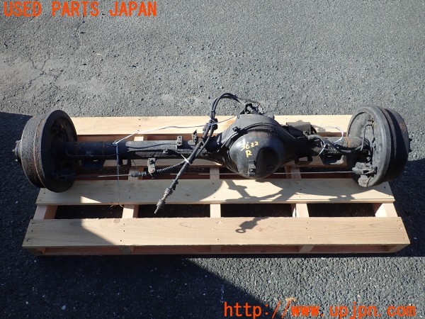 3UPJ=36220306]ランドクルーザー60 バン XV ハイルーフ(HJ61V(改))後期 純正 リアデフホーシング デフロック 中古_m2