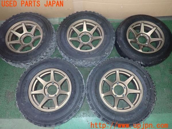 3UPJ=36230917]ジムニー(JB23W 1型)DOALL ドゥオール CST ZERO1 HYPER +J? ホイール 16×5.5J -20 PCD139.7 5穴 5本 中古_m0