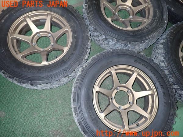 3UPJ=36230917]ジムニー(JB23W 1型)DOALL ドゥオール CST ZERO1 HYPER +J? ホイール 16×5.5J -20 PCD139.7 5穴 5本 中古_m1