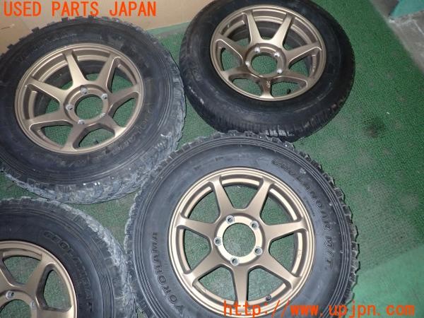 3UPJ=36230917]ジムニー(JB23W 1型)DOALL ドゥオール CST ZERO1 HYPER +J? ホイール 16×5.5J -20 PCD139.7 5穴 5本 中古_m2