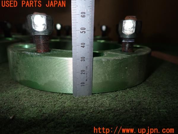 3UPJ=36230971]ジムニー(JB23W 1型)社外 ワイドトレッドスペーサー ワイトレ 30mm PCD139.7 5穴 中古_m4