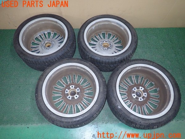 3UPJ=36280920]BMW アクティブハイブリッド5(FZ35 F10)純正オプション タイヤホイール 19×8.5J +33 9J +44 PCD120 4穴 4本 中古_m4