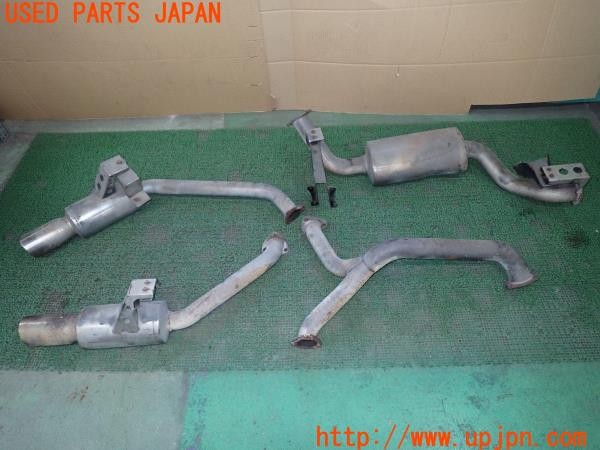 3UPJ=36360152]ランドクルーザー80(FZJ80G)後期 GANADOR ガナドール JASMA008 96-000474 マフラー 左右2本出し 中古_m0