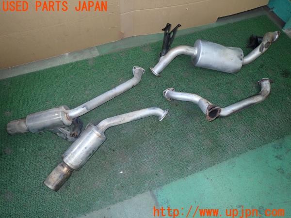 3UPJ=36360152]ランドクルーザー80(FZJ80G)後期 GANADOR ガナドール JASMA008 96-000474 マフラー 左右2本出し 中古_m1