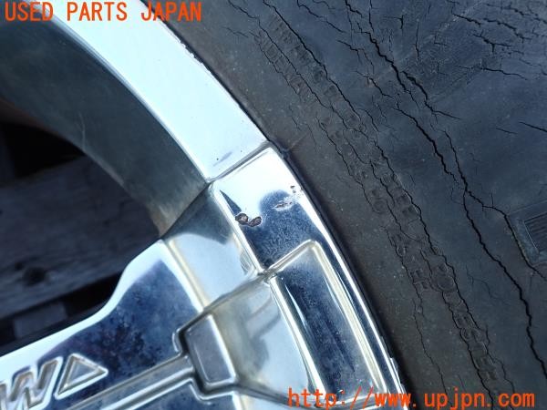 3UPJ=36360921]ランドクルーザー80(FZJ80G)後期 MKW MK-36 ホイール 8.5J +22 PCD139.7 6穴 4本 中古_m2