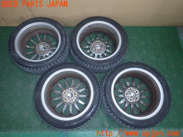 3UPJ=36430918]BMW 218i アクティブツアラー(2A15 F45)Weds ウェッズ IRVINE F01 タイヤホイール 17×7J +52 PCD112 5穴 4本 中古_m4