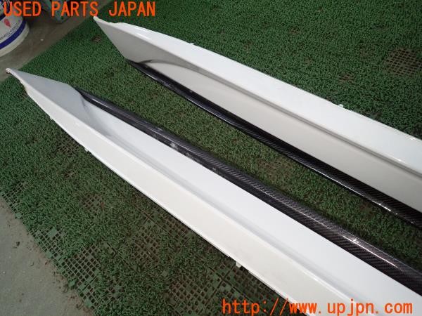 3UPJ=36530025]BMW 330e Mスポーツ(8E20 F30)LCI 純正 サイドステップ 社外カーボンスポイラー付き 中古_m1