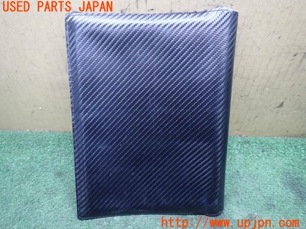 3UPJ=36710801]GR86 RZ(ZN8 B型)社外 カーボン調 車検証入れ マニュアルケース 中古_m1