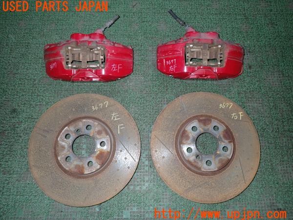 3UPJ=36770302]BMW ミニ(MINI)ジョンクーパーワークス(XMJCW F56)純正 brembo ブレンボ フロントキャリパーローターセット 中古_m0