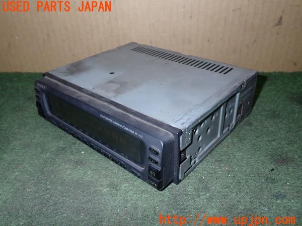 3UPJ=36850519]三菱 ジープ キャンバストップ(J55)SONY ソニー XE-44Z ステレオグラフィックイコライザー 1DIN 中古_m0