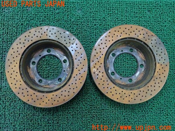 3UPJ=36900308]ポルシェ ボクスター(987MA120)純正? リアディスクローター ブレーキ 中古_m1