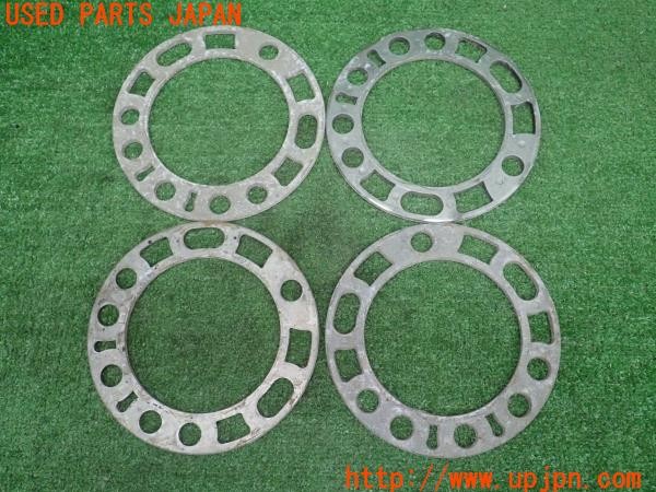 3UPJ=36920969]グロリア スーパー6 タテグロ(PA30)前期 社外 ホイールスペーサー 5mm PCD139.7 6穴 5穴 4枚 中古_m0