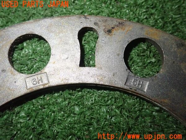 3UPJ=36920969]グロリア スーパー6 タテグロ(PA30)前期 社外 ホイールスペーサー 5mm PCD139.7 6穴 5穴 4枚 中古_m4