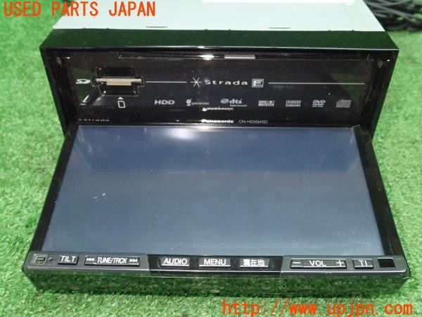 3UPJ=37000504]アルテッツァAS200(GXE10)後期 パナソニック CN-HDS945TD HDDナビ/地デジチューナーセット VICS付 2007年 中古_m2